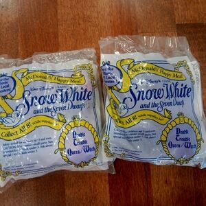 Disney McDonald's Happy Meal Snow White Collection